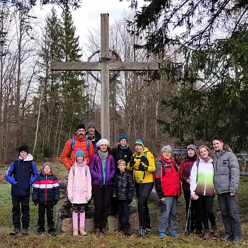 Zlaté Hory - Silvestrwalking 2023 - klidná cesta