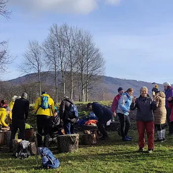 Zlaté Hory - Silvestrwalking 2023 - klidná cesta