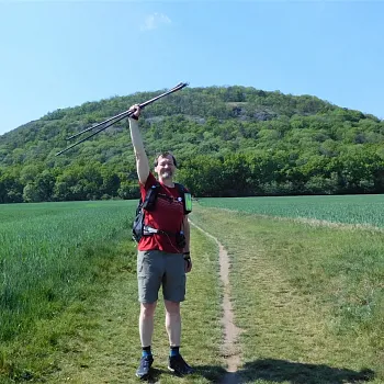 Na cestě s Nordic Walking poutníkem