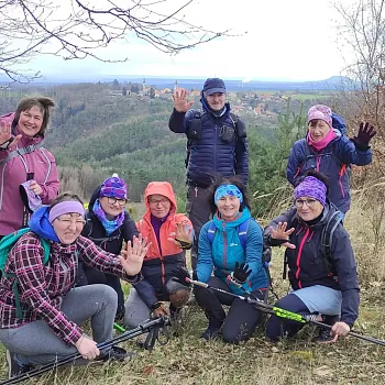 Kokořínsko - Nordic Walking z Dobřeně do Chudolaz