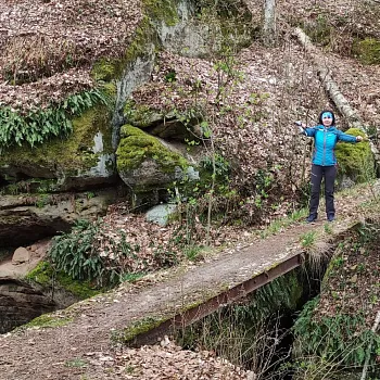 Kokořínsko - Nordic Walking z Dobřeně do Chudolaz