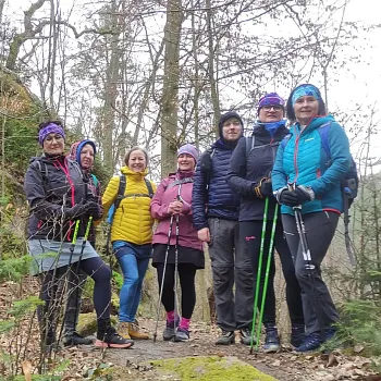 Kokořínsko - Nordic Walking z Dobřeně do Chudolaz