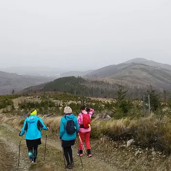 Zlaté Hory - Bílá sobota 2024, z Forvízu přes Větrnou a Bišovku do Cukmantlu