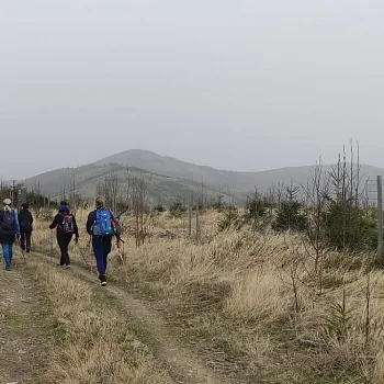 Zlaté Hory - Bílá sobota 2024, z Forvízu přes Větrnou a Bišovku do Cukmantlu