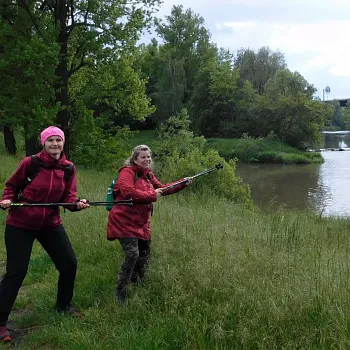Fascinující Ostrava!!! Nordic Walking podél Odry.