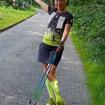 Poetický Nordic Walking podvečer v Jeseníku