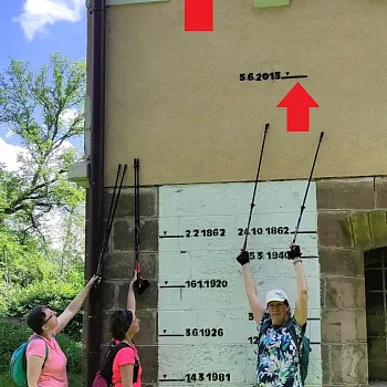 Mělnicko, Obříství - NW výšlap na nejznámější soutok v Čechách