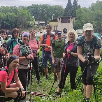 Mělnicko, Obříství - NW výšlap na nejznámější soutok v Čechách