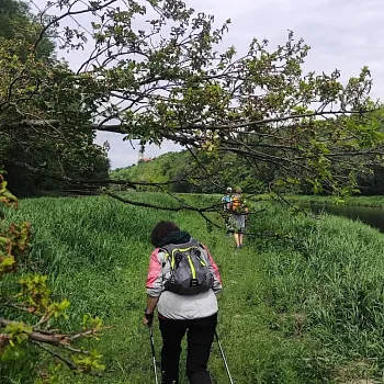 Mělnicko, Obříství - NW výšlap na nejznámější soutok v Čechách