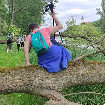 Mělnicko, Obříství - NW výšlap na nejznámější soutok v Čechách