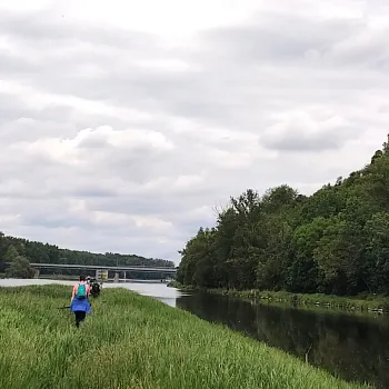 Mělnicko, Obříství - NW výšlap na nejznámější soutok v Čechách
