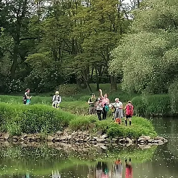 Mělnicko, Obříství - NW výšlap na nejznámější soutok v Čechách