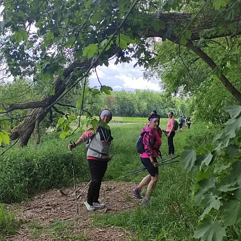 Mělnicko, Obříství - NW výšlap na nejznámější soutok v Čechách