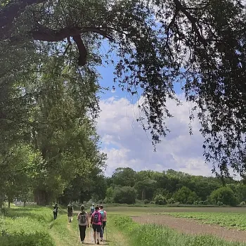 Mělnicko, Obříství - NW výšlap na nejznámější soutok v Čechách