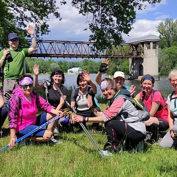 Mělnicko, Obříství - NW výšlap na nejznámější soutok v Čechách