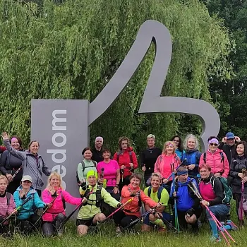 Narozeninový Balt - den první. Nordic Walking k majáku Gdaňsk,Nowy Port