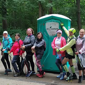 Narozeninový Balt - den první. Nordic Walking k majáku Gdaňsk,Nowy Port
