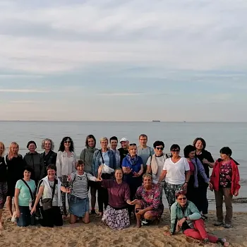 Narozeninový Balt - den první. Nordic Walking k majáku Gdaňsk,Nowy Port