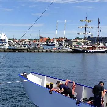 Narozeninový Balt. Den třetí. Jedni lodí na poloostrov Hel, druzí na křižácký hrad Malbork.