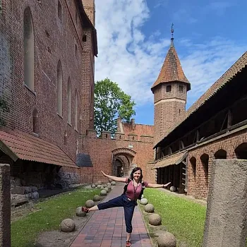 Narozeninový Balt. Den třetí. Jedni lodí na poloostrov Hel, druzí na křižácký hrad Malbork.