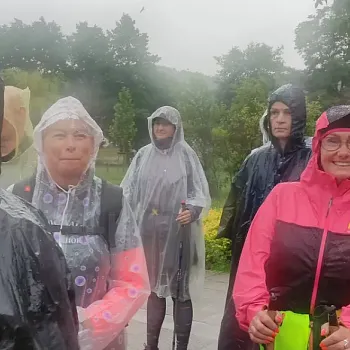Narozeninový Balt. Den čtvrtý, zmáčený. Oliwa, rozhledna Pacholek, ledovcová moréna. Sopot.