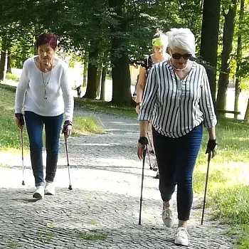 Poetický Nordic Walking podvečer v Jeseníku
