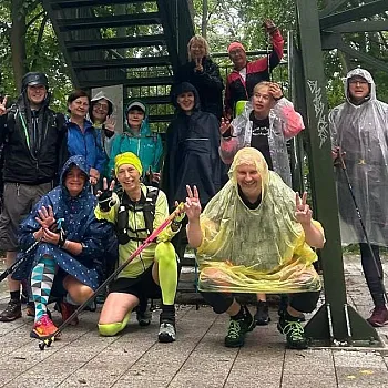 Narozeninový Balt. Den čtvrtý, zmáčený. Oliwa, rozhledna Pacholek, ledovcová moréna. Sopot.