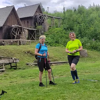 Zlatohorsko - Nordic Walking setkávání v Bílé vile