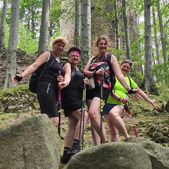 Zlatohorsko - Nordic Walking setkávání v Bílé vile