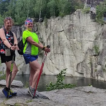 Zlatohorsko - Nordic Walking setkávání v Bílé vile