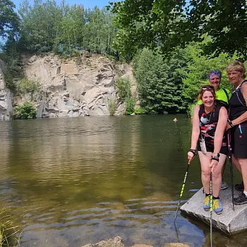 Zlatohorsko - Nordic Walking setkávání v Bílé vile