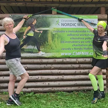Zlatohorsko - Nordic Walking setkávání v Bílé vile