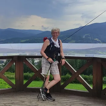 Zlatohorsko - Nordic Walking setkávání v Bílé vile