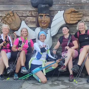 Zlatohorsko - Nordic Walking setkávání v Bílé vile