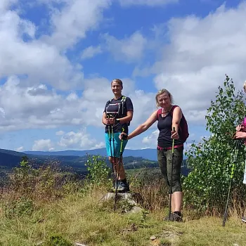 Zlatohorsko - Nordic Walking setkávání v Bílé vile