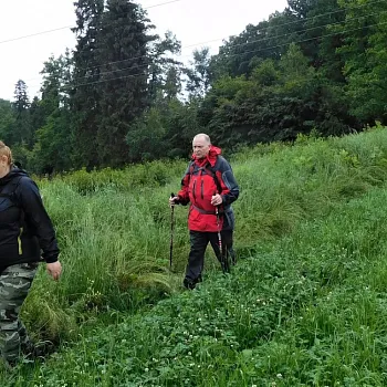 Narozeninový Nordic Walking výšlap samá voda