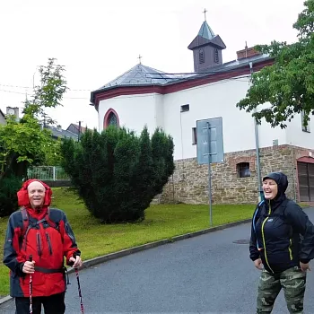 Narozeninový Nordic Walking výšlap samá voda