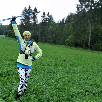 Narozeninový Nordic Walking výšlap samá voda