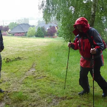 Narozeninový Nordic Walking výšlap samá voda