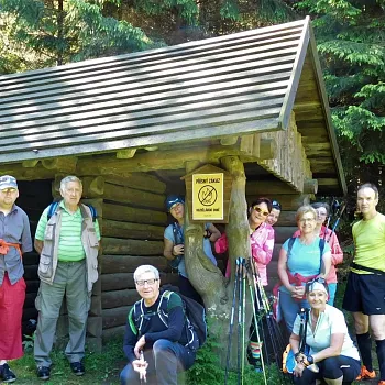 Jeseníky - vydařený Nordic Walking přechod Videlský kříž - Rejvíz