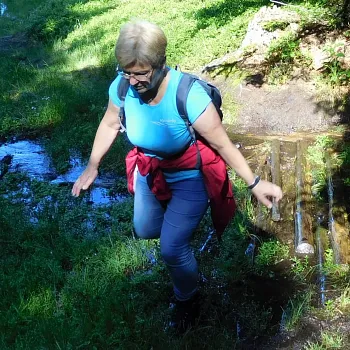 Jeseníky - vydařený Nordic Walking přechod Videlský kříž - Rejvíz