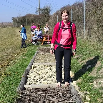 Mělník - Nordic Walking ve vinici Klamovka