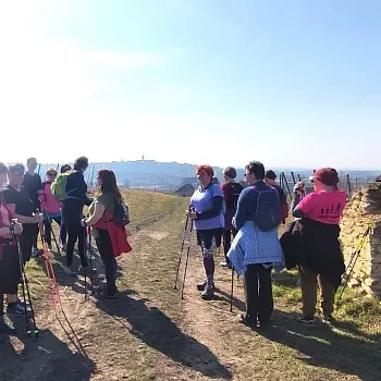 Mělník - Nordic Walking ve vinici Klamovka