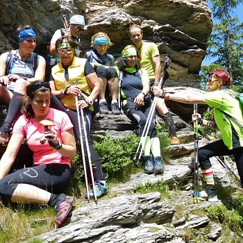 Jeseníky - vydařený Nordic Walking přechod Videlský kříž - Rejvíz