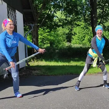 Beskydy. Ostravice - horský Nordic Walking výšlap k vodopádům Bučacího potoka