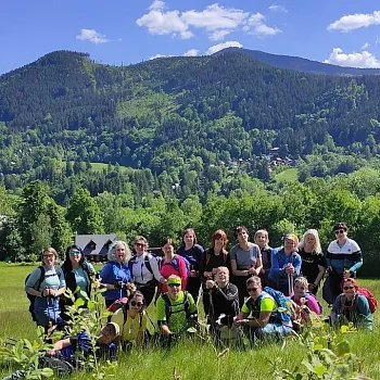 Beskydy. Ostravice - horský Nordic Walking výšlap k vodopádům Bučacího potoka