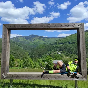 Beskydy. Ostravice - horský Nordic Walking výšlap k vodopádům Bučacího potoka
