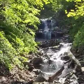 Beskydy. Ostravice - horský Nordic Walking výšlap k vodopádům Bučacího potoka