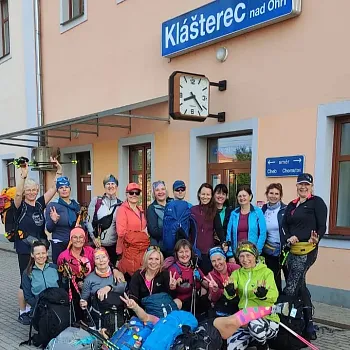 Expedice Krušné Hory 2025 - den první Nejdek, Tisová - Plešivec