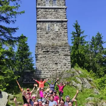 Expedice Krušné Hory 2025 - den první Nejdek, Tisová - Plešivec